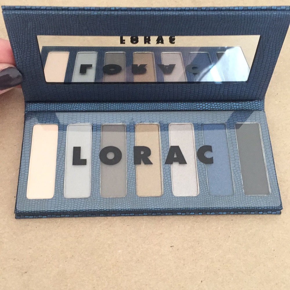 NEW Lorac Navy Skinny EyeShadow Palette ($133 val)